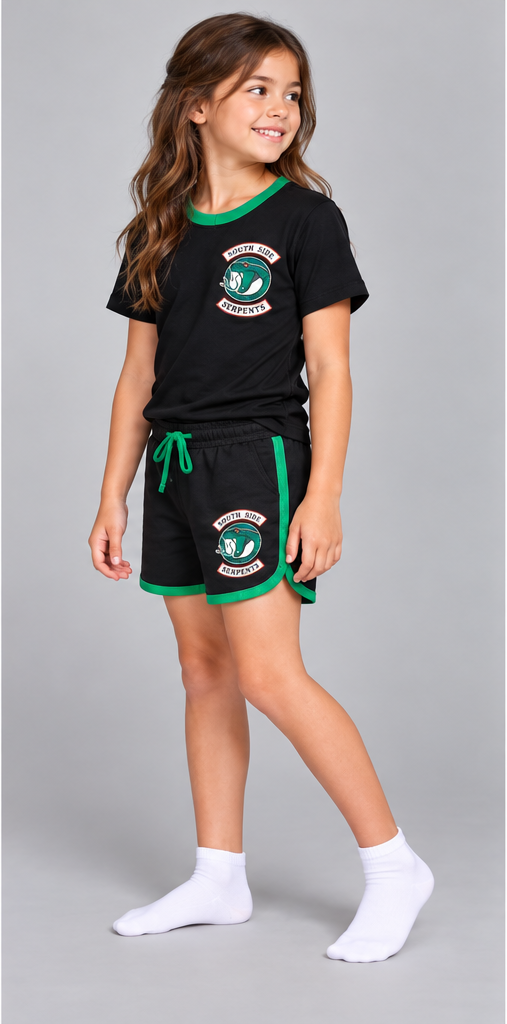 Riverdale South Side Serpents Girls’ Short Pyjama Set
