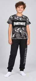 Fortnite Emotes Camo Boys’ Long Pyjama Set — front view