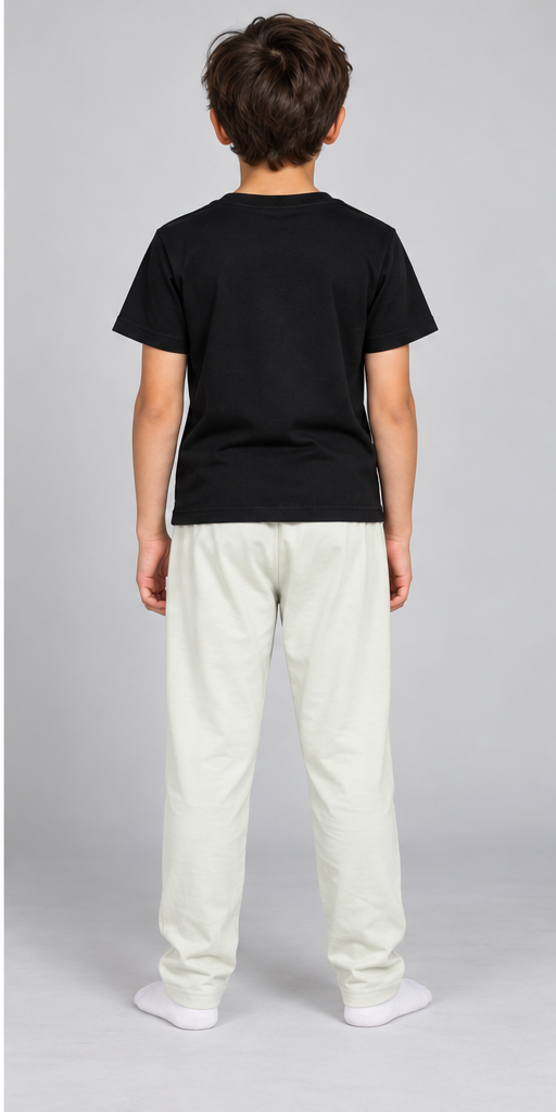 Fortnite Ombre Flossing Emote Boys’ Long Pyjama Set — back model view