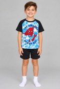 Spider-Man boys short pyjama front view