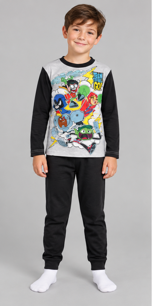 Teen Titans Go! Boys’ Pyjama Set — front view