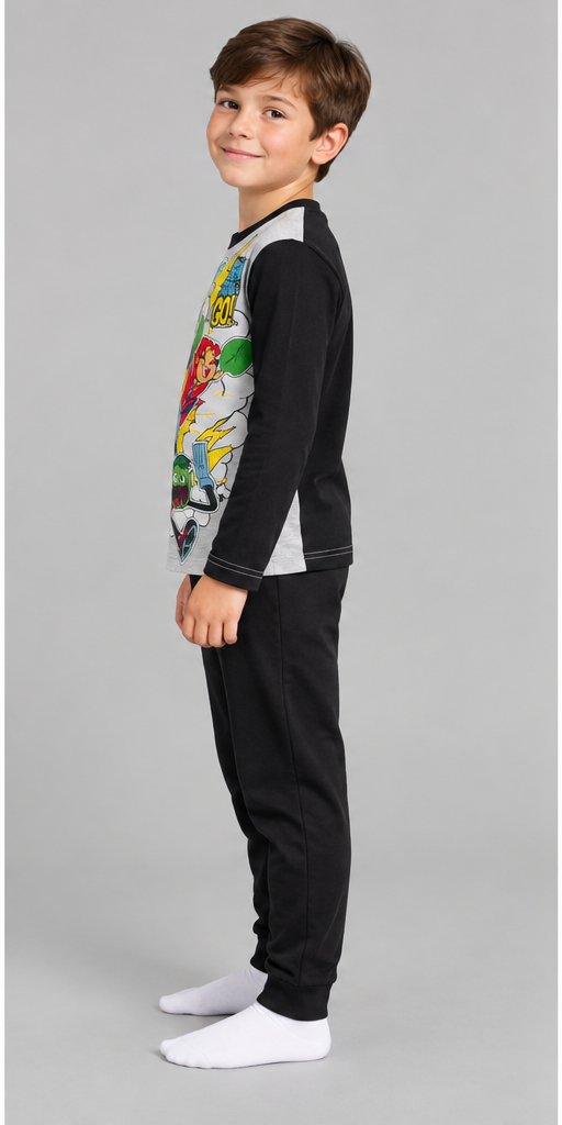 Teen Titans Go! Boys’ Pyjama Set — side view