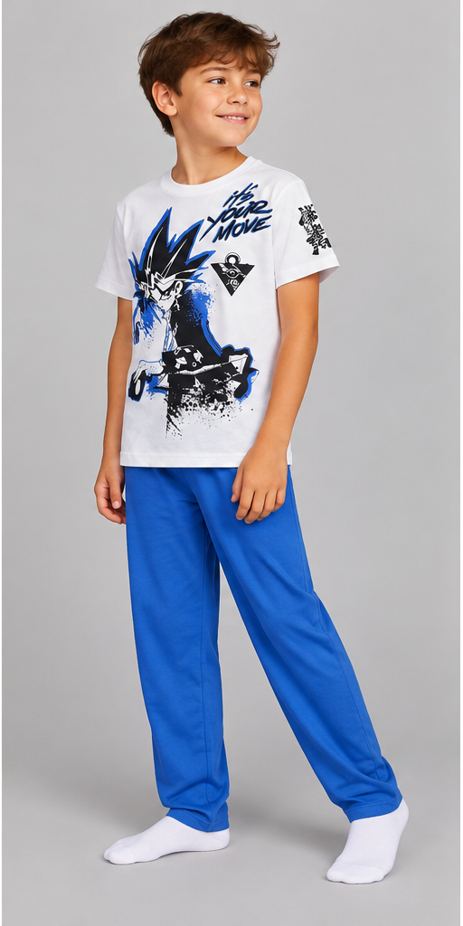 Yu-Gi-Oh! Boys’ Pyjama Set — side view